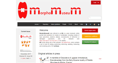 Desktop Screenshot of morphomuseum.com